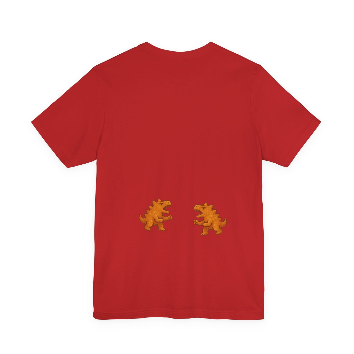 Food fighting nuggets Unisex Short Sleeve Tee