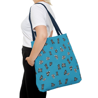Christmas candy gothic style Tote Bag