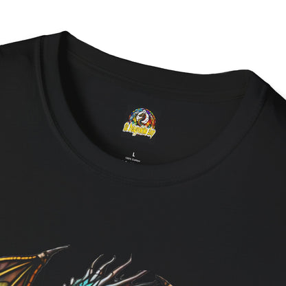 Rainbow Dragon Unisex Softstyle T-Shirt