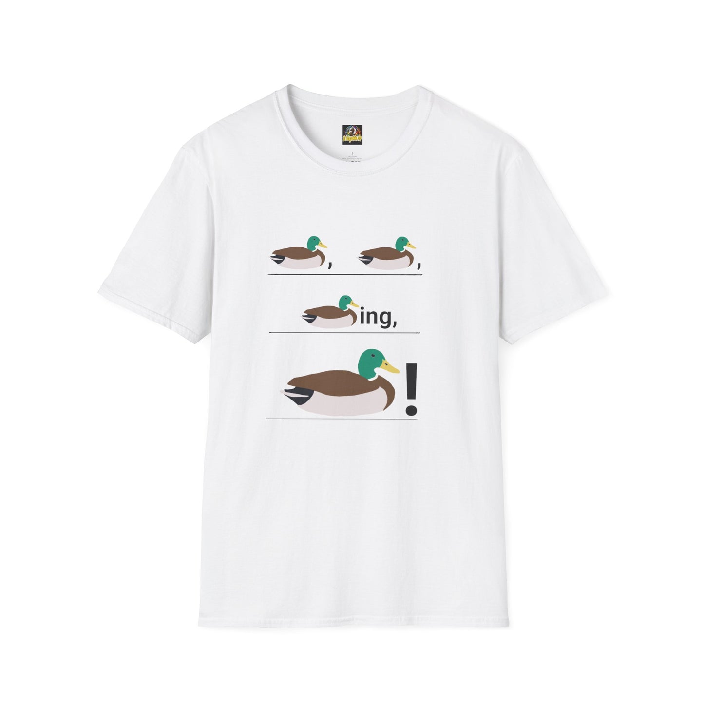 Ducking Duck Unisex Softstyle T-Shirt