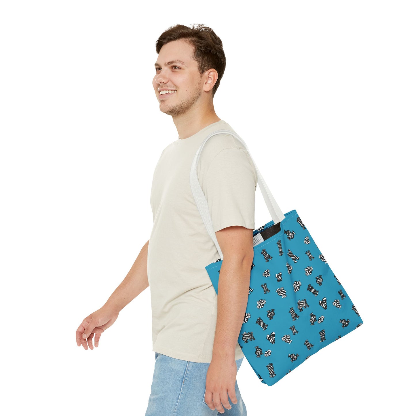 Christmas candy gothic style Tote Bag