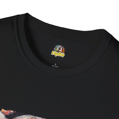 Radio Cat Unisex Softstyle T-Shirt