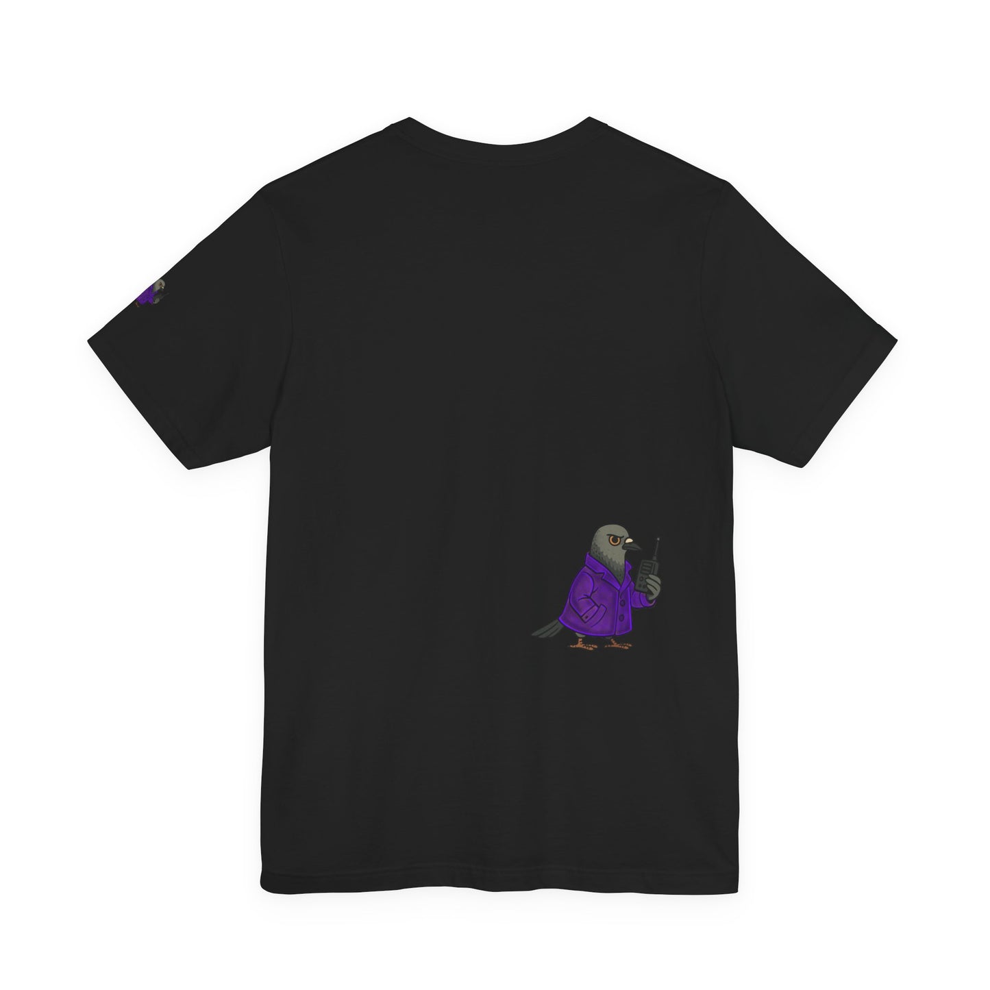 Do not trust the pigeons Unisex Jersey Short Sleeve Tee