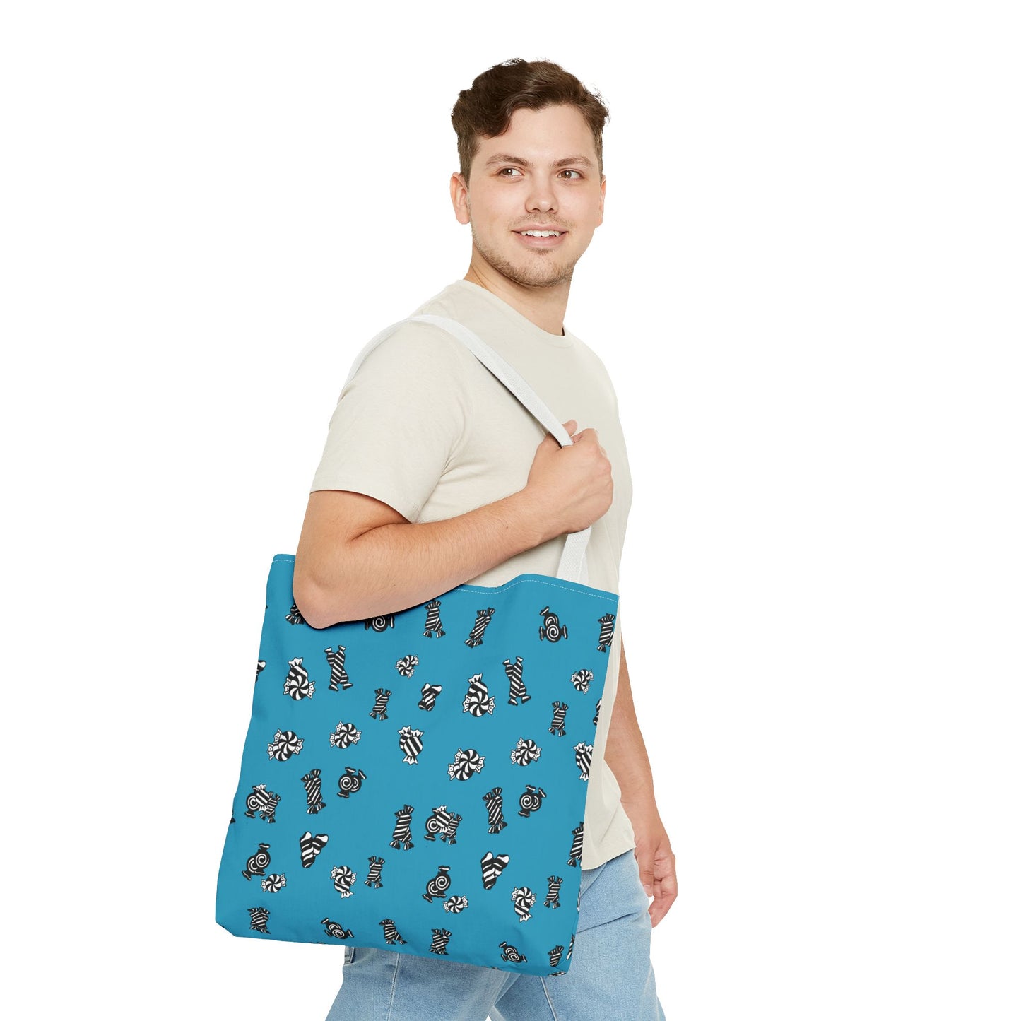 Christmas candy gothic style Tote Bag