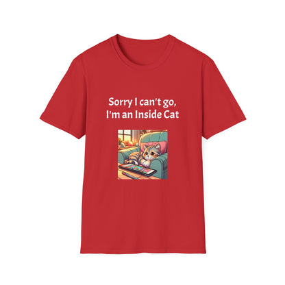 Inside Cat Unisex Softstyle T-Shirt