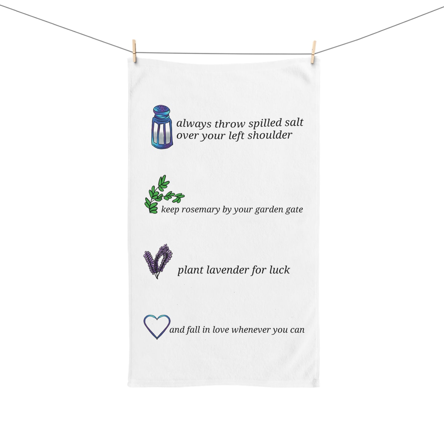 Witchy Hand Towel