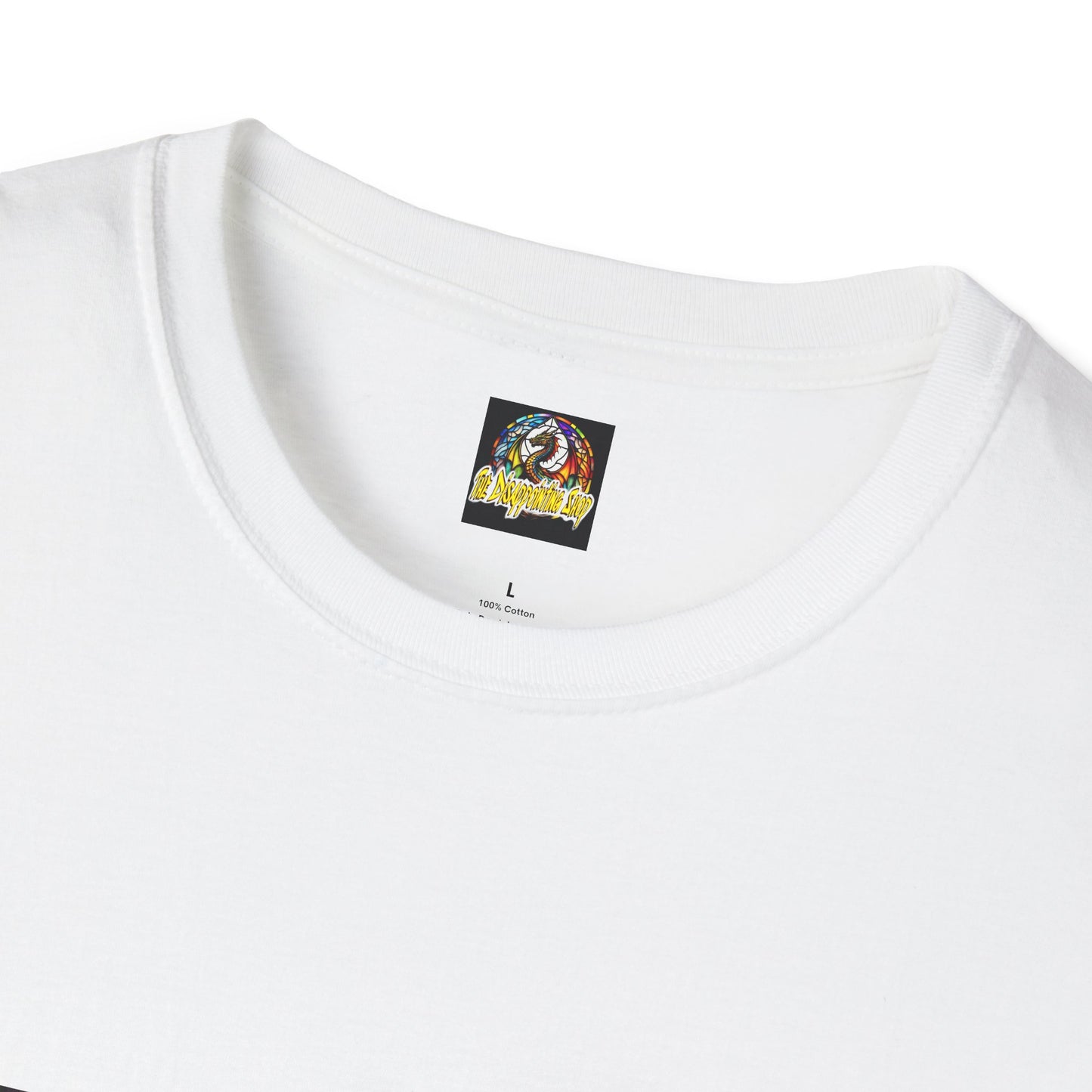 Smoking Man Unisex Softstyle T-Shirt