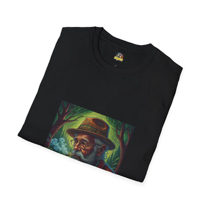 Smoking Man Unisex Softstyle T-Shirt