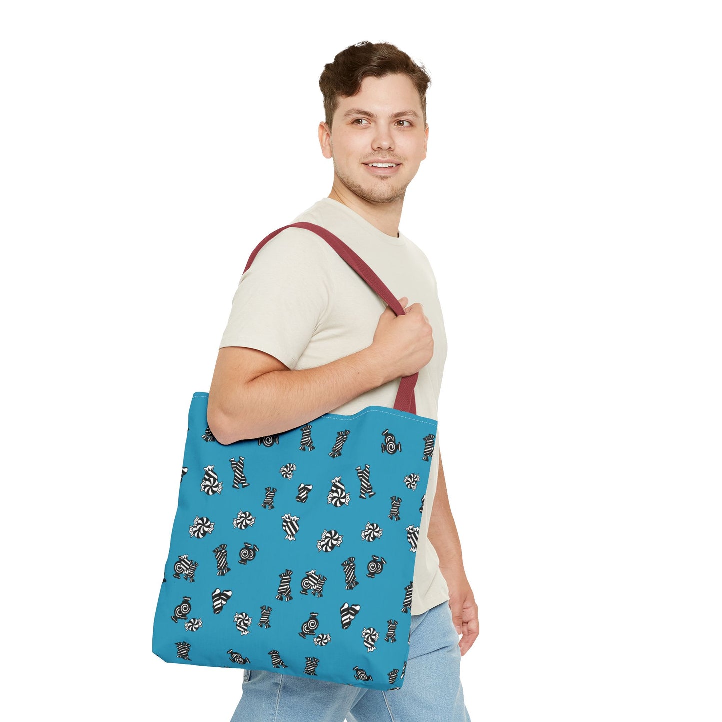 Christmas candy gothic style Tote Bag