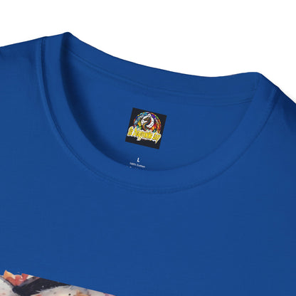 Radio Cat Unisex Softstyle T-Shirt