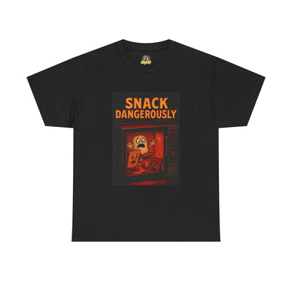 Snack Dangerously Unisex Heavy Cotton Tee