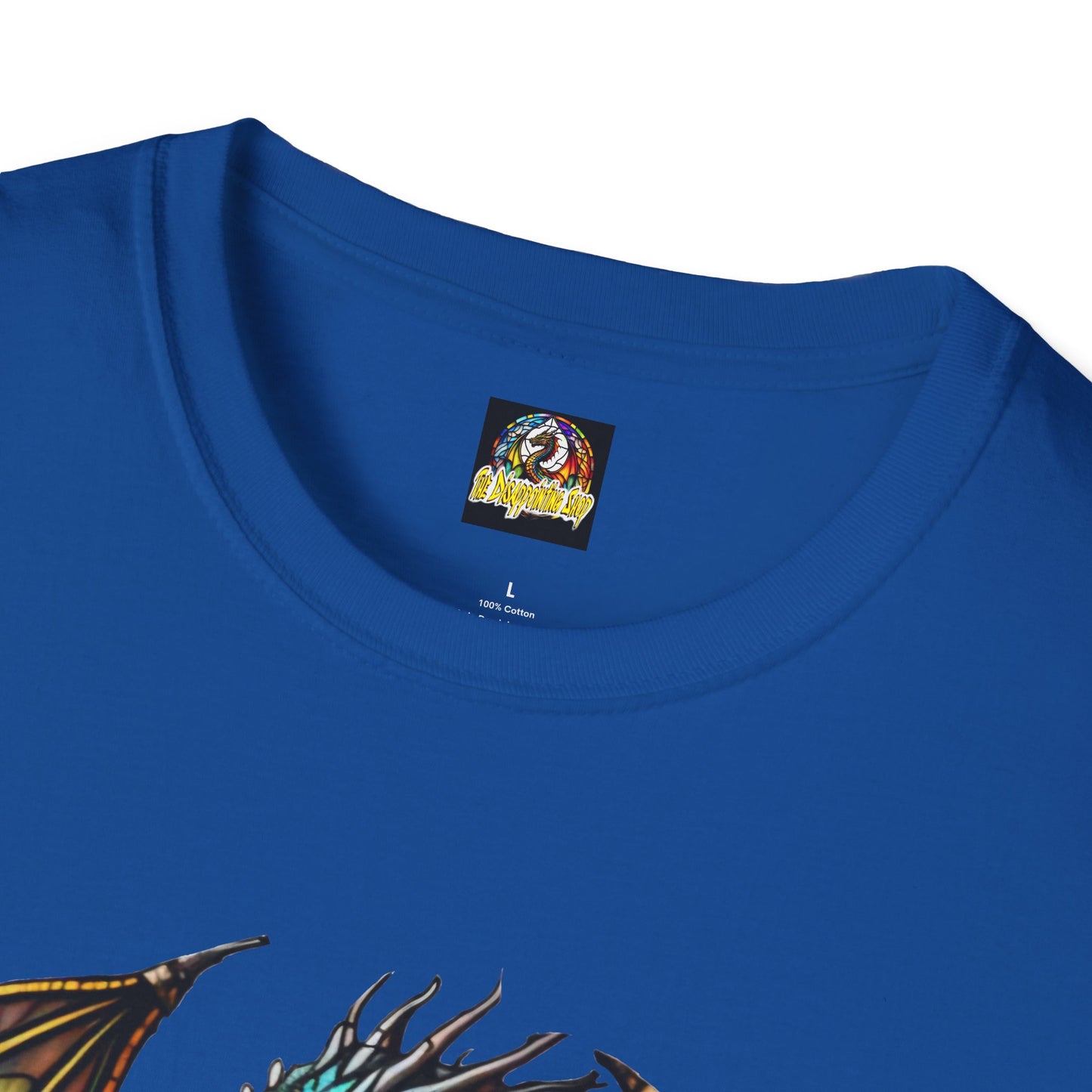 Rainbow Dragon Unisex Softstyle T-Shirt