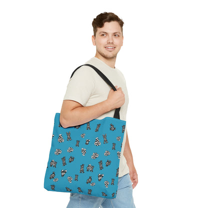 Christmas candy gothic style Tote Bag