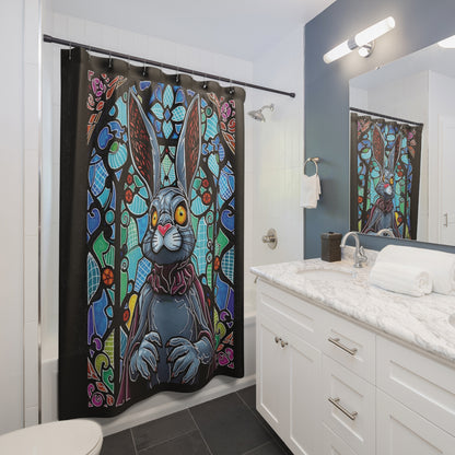 Royal bunny Shower Curtain