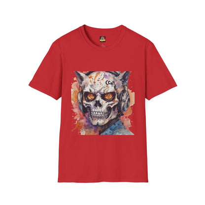 Radio Cat Unisex Softstyle T-Shirt
