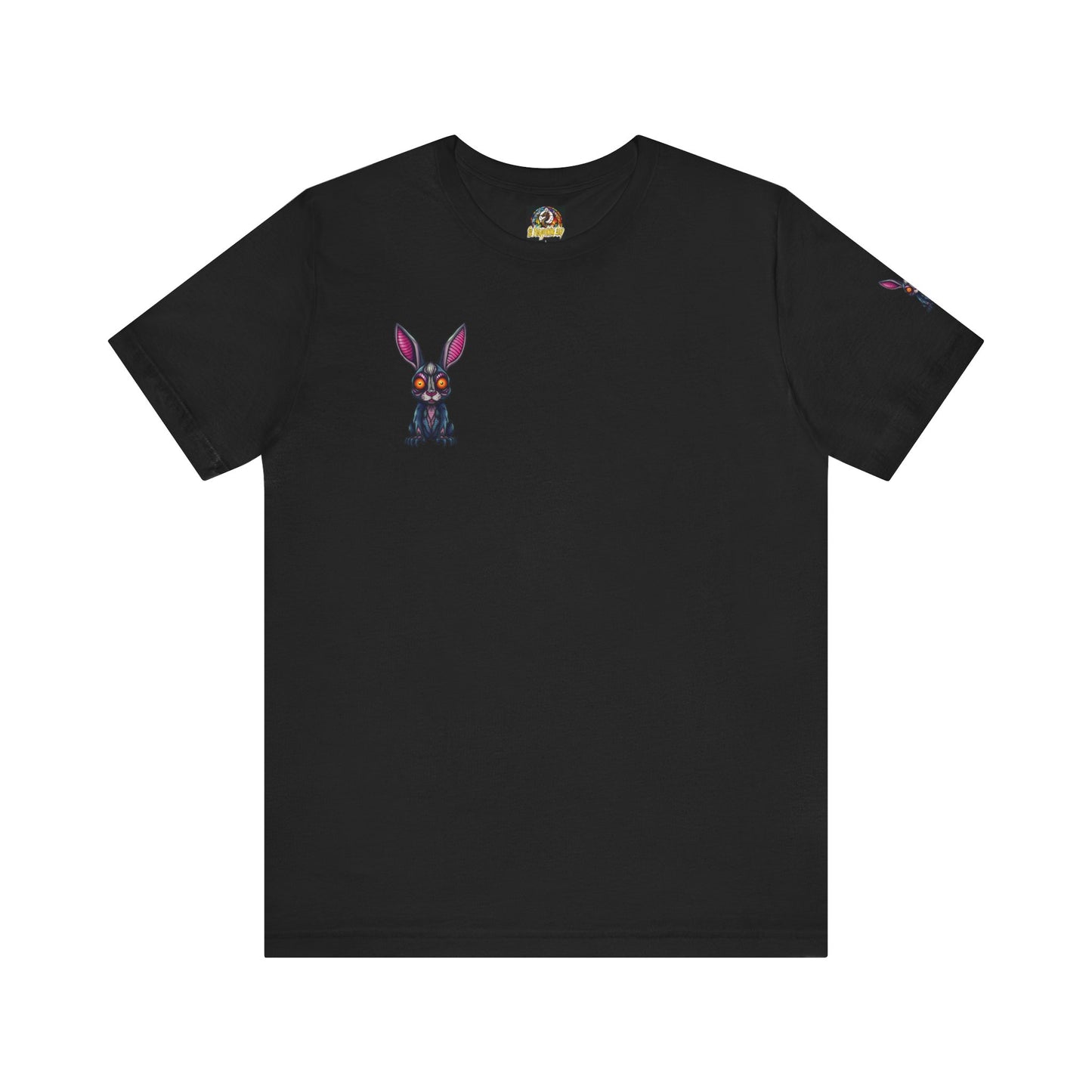 Stain Glass Bunny Unisex Jersey Short Sleeve Tee