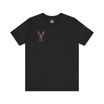Stain Glass Bunny Unisex Jersey Short Sleeve Tee