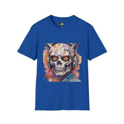 Radio Cat Unisex Softstyle T-Shirt