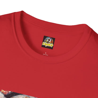 Radio Cat Unisex Softstyle T-Shirt