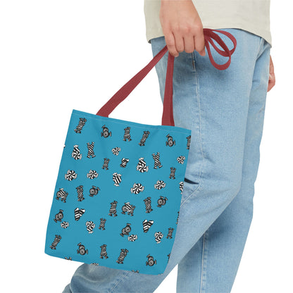 Christmas candy gothic style Tote Bag
