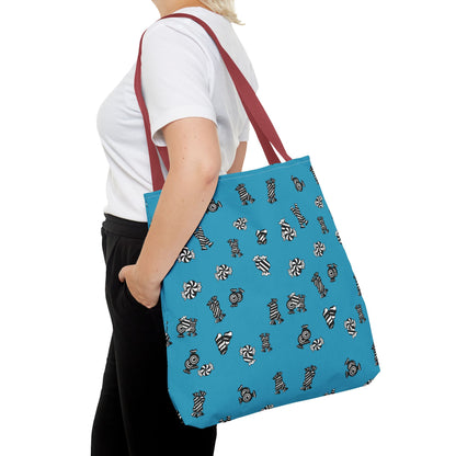 Christmas candy gothic style Tote Bag